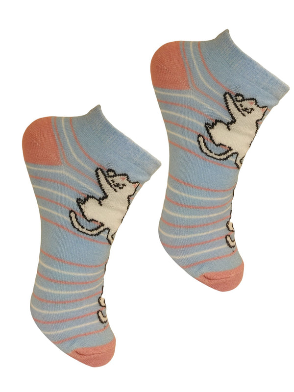 Κάλτσες κοντές - σοσόνια - unisex - Pink Cats (36-40)
