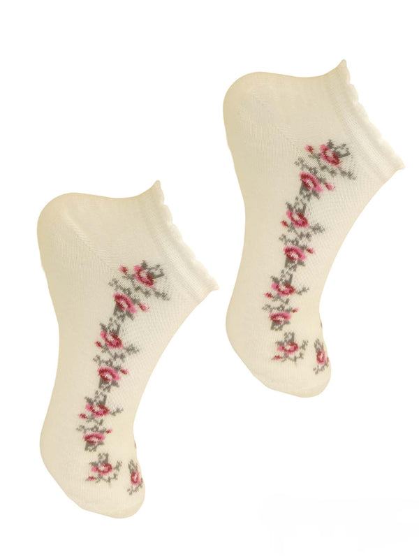 Κάλτσες κοντές - σοσόνια - unisex - Roses (36-40)