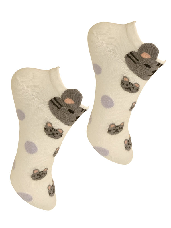 Κάλτσες κοντές - σοσόνια - unisex - Little Cats (36-40)
