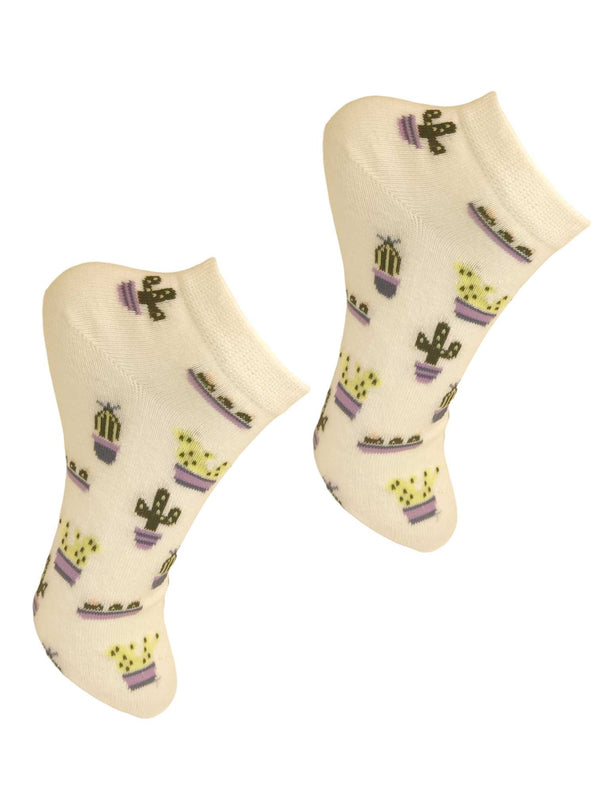 Κάλτσες κοντές - σοσόνια - unisex - Cactus (36-40)