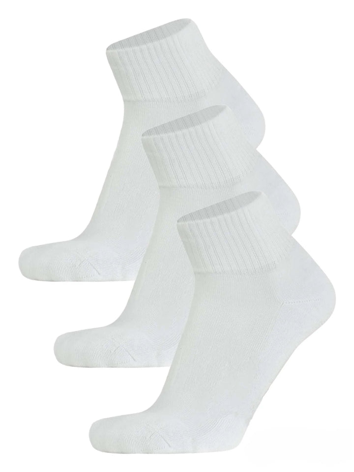 3Pack - Αθλητικές κάλτσες - ημίκοντες - Λευκό - 3 τεμάχια (36-41) (41-46) | Anelia Fashion Shop - anelia.gr