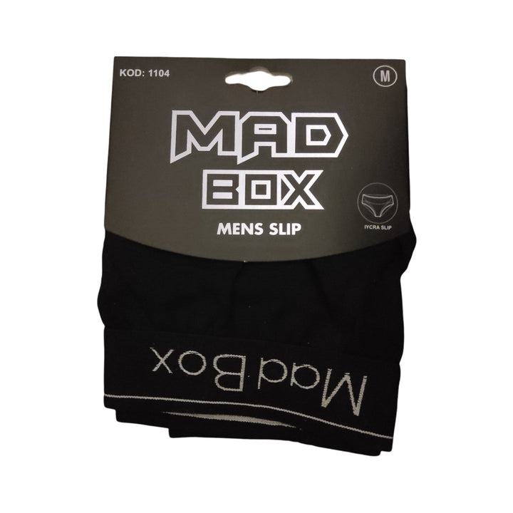 3Pack-Ανδρικά Εσώρουχα, Σλιπ - MadBox - Μαύρο - πακέτο 3 τεμάχια | Anelia Fashion Shop - anelia.gr