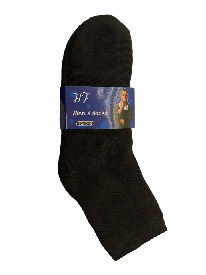 3Pack - Ανδρικές ημίκοντες κάλτσες, μαύρες (40-46) 3 τεμάχια | Anelia Fashion Shop - anelia.gr