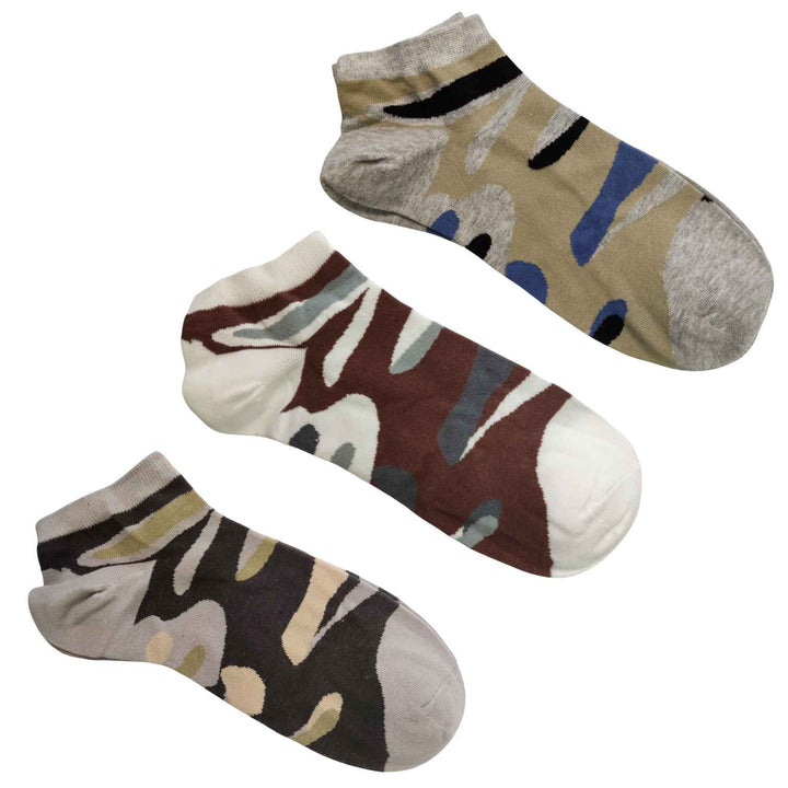 3Pack - Ανδρικές Κάλτσες κοντές - Army - (41-46) | Anelia Fashion Shop - anelia.gr