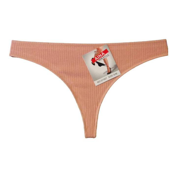 3Pack - Γυναικείο Ριπ String - πακέτο 3 τεμάχια | Anelia Fashion Shop - anelia.gr