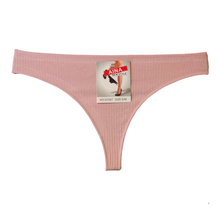 3Pack - Γυναικείο Ριπ String - πακέτο 3 τεμάχια | Anelia Fashion Shop - anelia.gr