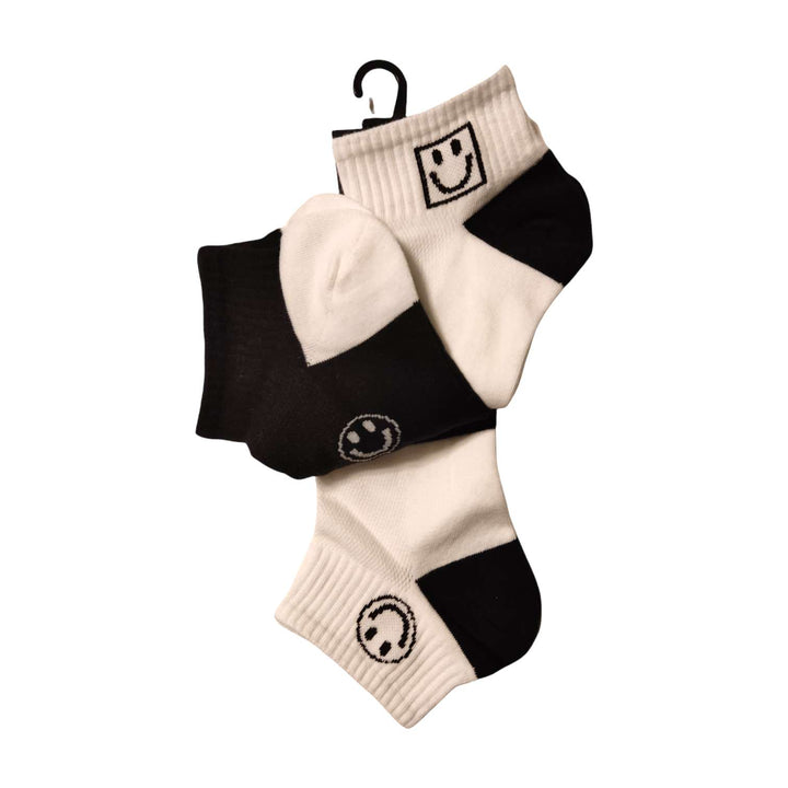 3Pack - Κάλτσες κοντές - σοσόνια - unisex - smile (36-41) | Anelia Fashion Shop - anelia.gr