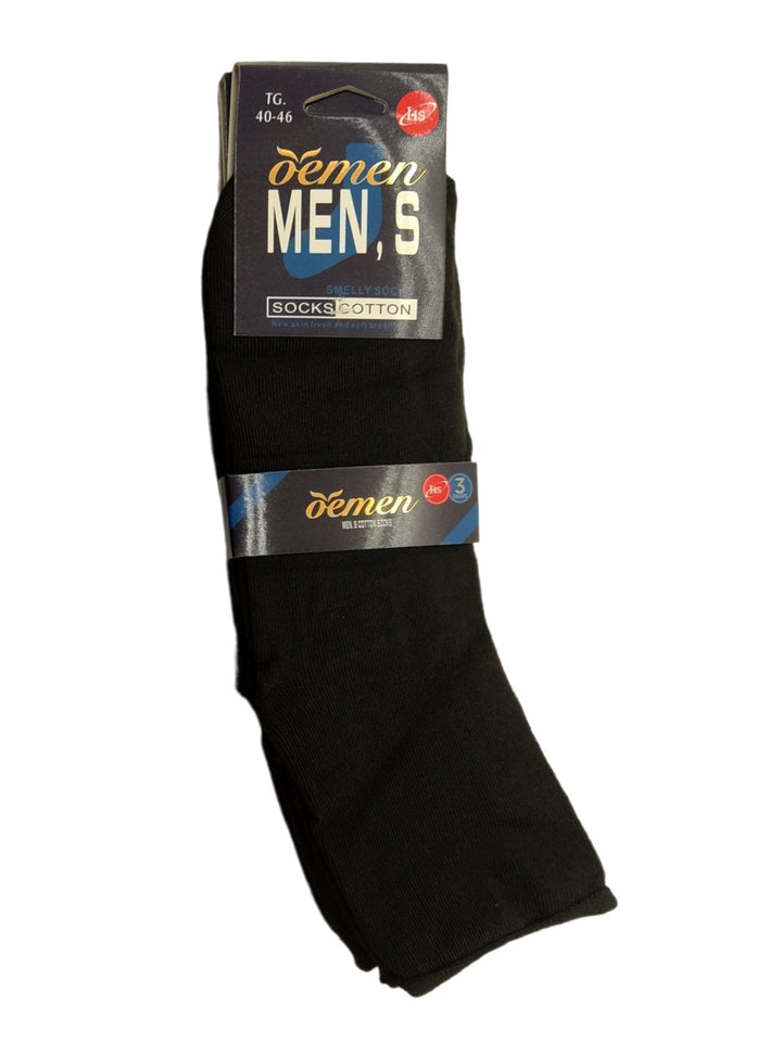 3Pack - Κάλτσες χωρίς λάστιχο, μαύρες (35-41)(40-46) 3 τεμάχια | Anelia Fashion Shop - anelia.gr