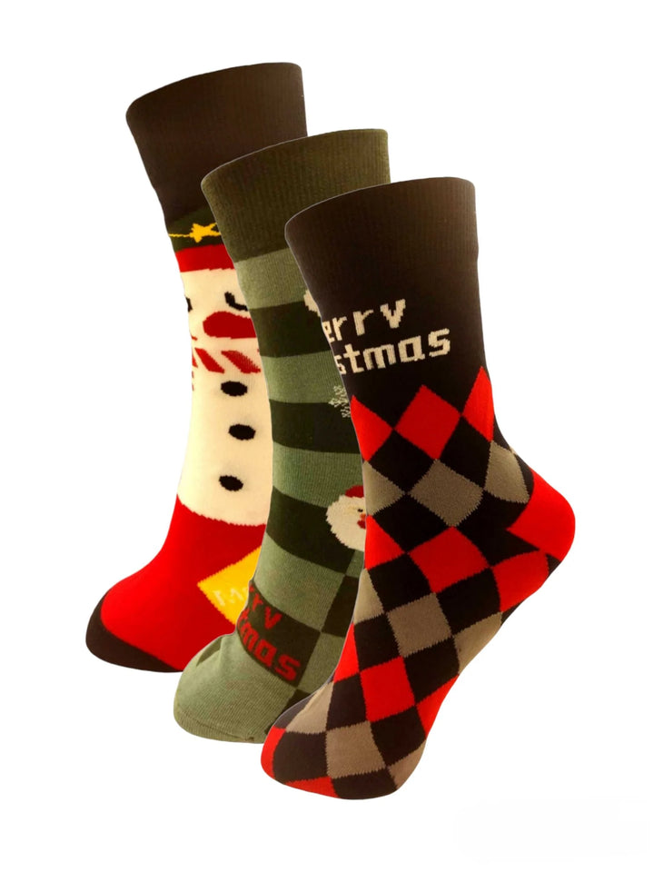 3Pack - Χριστουγεννιάτικες Κάλτσες Ανδρικές (41-46) | Anelia Fashion Shop - anelia.gr