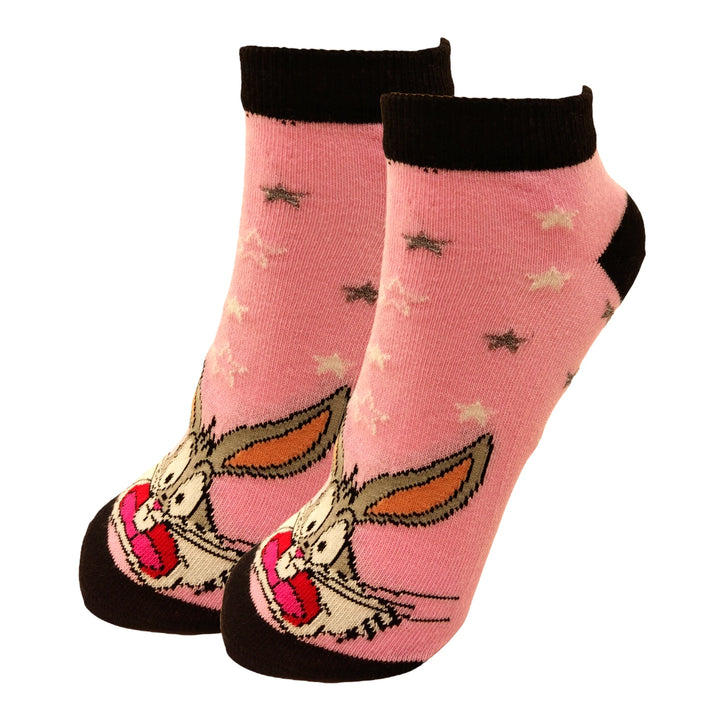 Κάλτσες κοντές - σοσόνια - unisex - Pink Bunny (36-40) | Anelia Fashion Shop - anelia.gr
