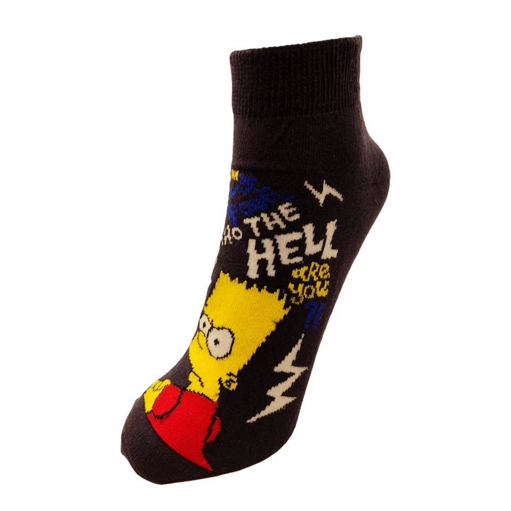 Κάλτσες κοντές - σοσόνια - unisex - Bart Simpson (36-40) | Anelia Fashion Shop - anelia.gr
