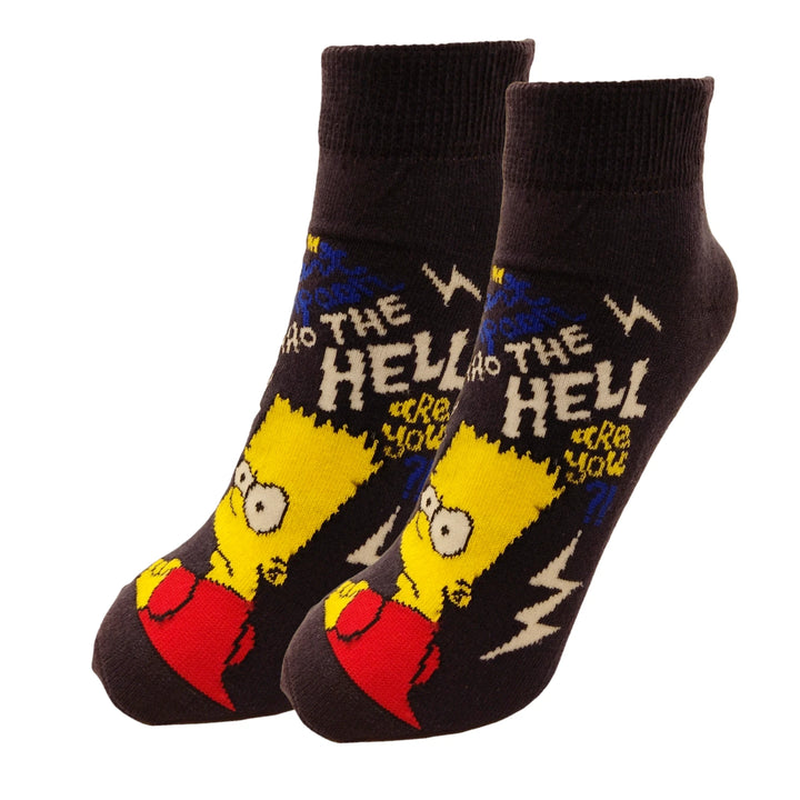 Κάλτσες κοντές - σοσόνια - unisex - Bart Simpson (36-40) | Anelia Fashion Shop - anelia.gr