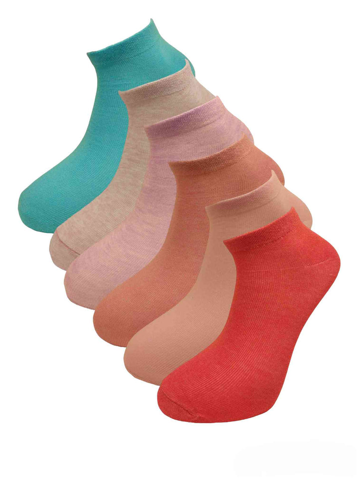 6Pack - Γυναικείες κάλτσες κοντές - σοσόνια (36-40) - πακέτο 6 τεμάχια | Anelia Fashion Shop - anelia.gr