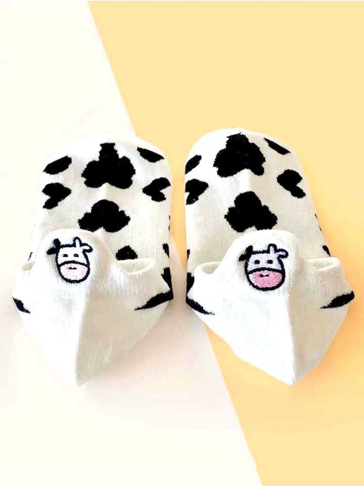 3Pack - Κάλτσες κοντές - unisex - Milk Cow (36-41) | Anelia Fashion Shop - anelia.gr