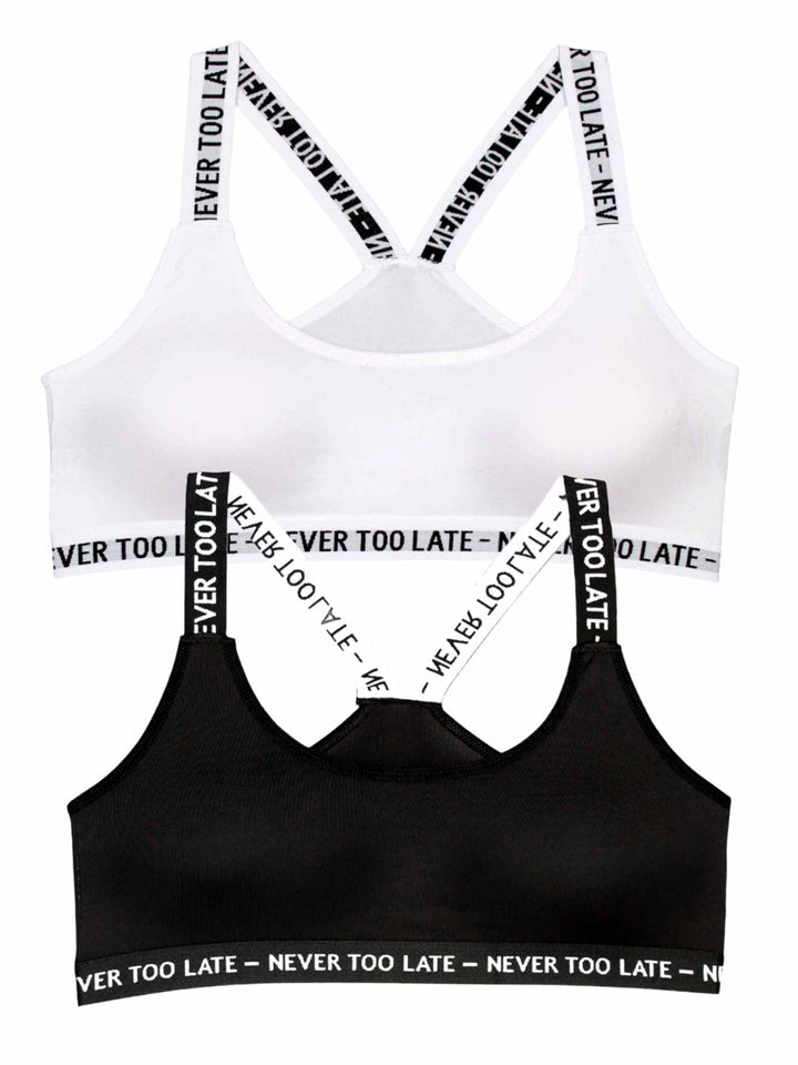 Αθλητικό Μπουστάκι Γυναικείο - με ενίσχυση - Μαύρο, Λευκό, Κόκκινο | Anelia Fashion Shop - anelia.gr