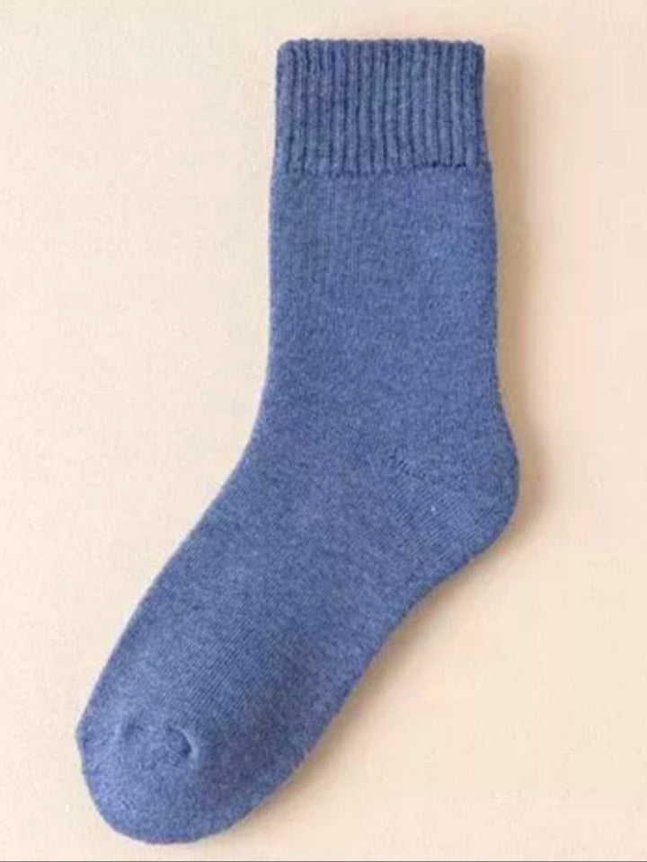 Ανδρικές ζεστές μονόχρωμες κάλτσες, σε πολλά χρώματα (40-46) | Anelia Fashion Shop - anelia.gr