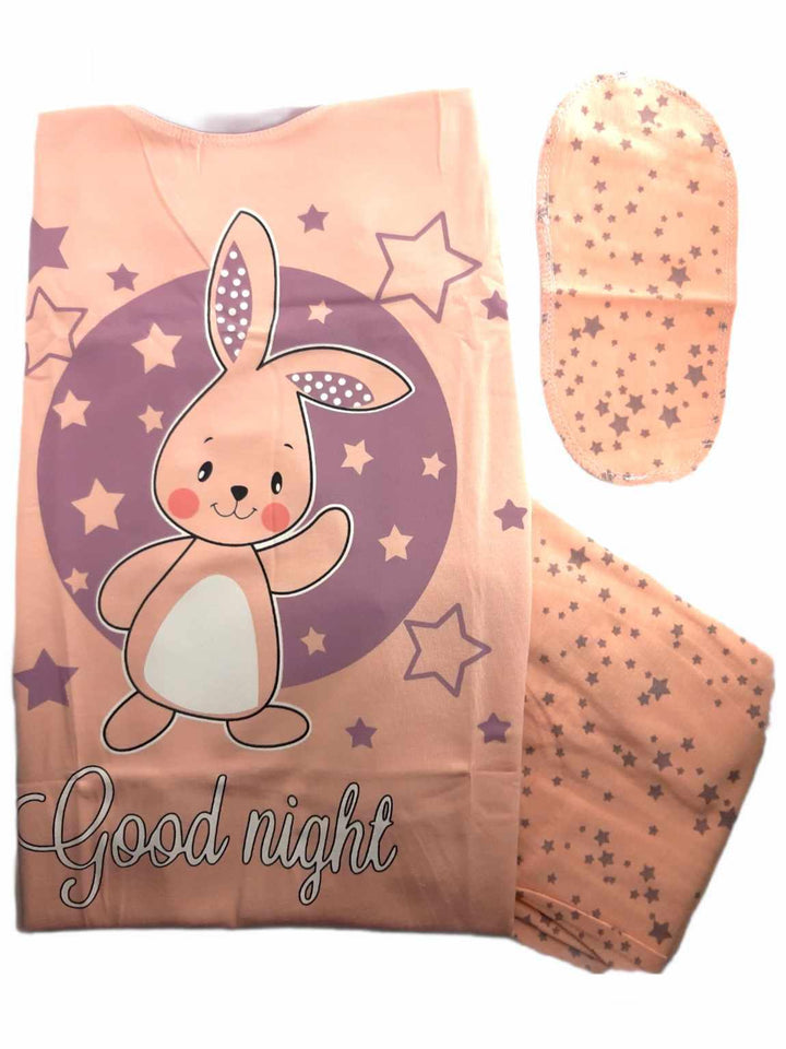 Γυναικεία Πιτζάμα Bunny - καλοκαιρινή - 100% Βαμβακερή - Φαρδιά τιράντα - Κοντό παντελόνι | Anelia Fashion Shop - anelia.gr