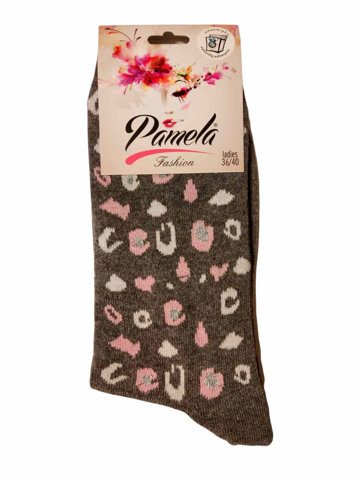 Γυναικείες κάλτσες - animal print - (36-40) | Anelia Fashion Shop - anelia.gr