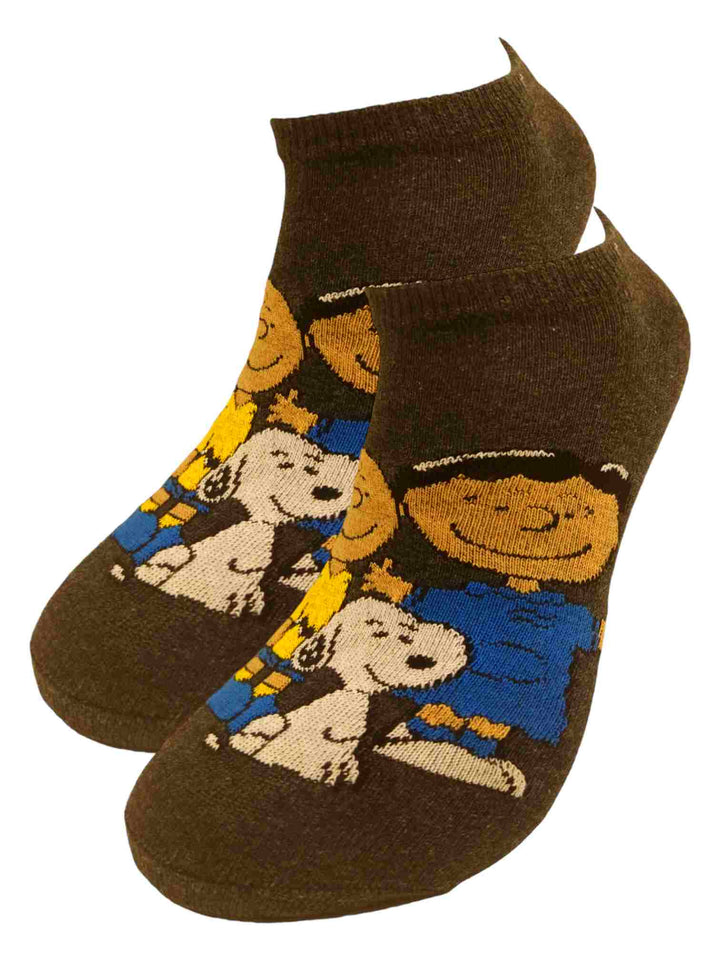 Κάλτσες κοντές - σοσόνια - unisex - γκρι Snoopy (37-44) | Anelia Fashion Shop - anelia.gr