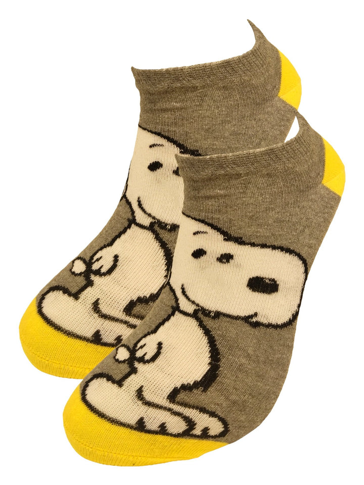Κάλτσες κοντές - σοσόνια - unisex - Grey Snoopy (40-46) | Anelia Fashion Shop - anelia.gr