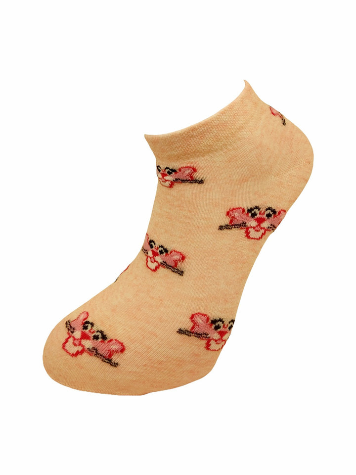 Κάλτσες κοντές - σοσόνια - unisex - Pink Panther (a) (36-40) | Anelia Fashion Shop - anelia.gr