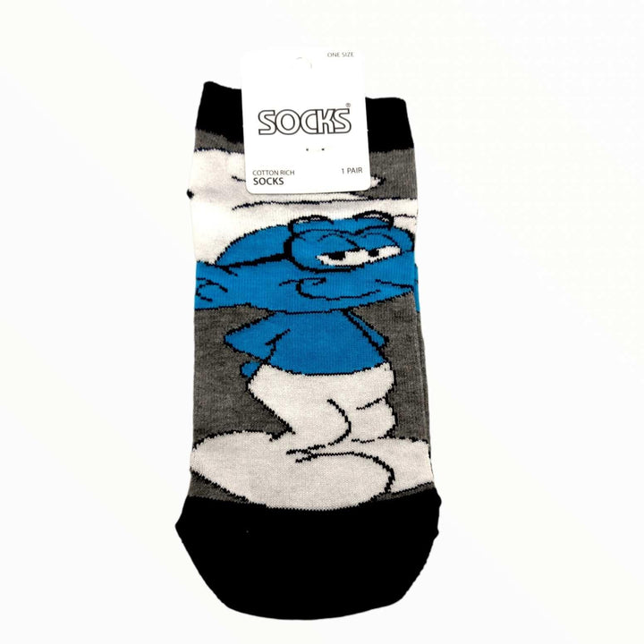 Κάλτσες κοντές - σοσόνια - unisex - Smurfs (36-43) | Anelia Fashion Shop - anelia.gr