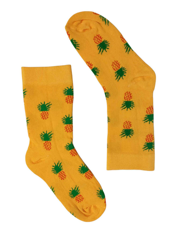 Κάλτσες Unisex - Ανανάς (κίτρινο) (36-43) | Anelia Fashion Shop - anelia.gr
