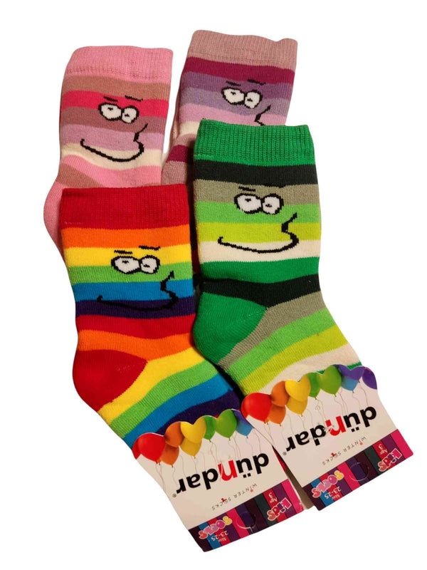 Παιδικές κάλτσες - smile - unisex, για αγόρια και κορίτσια (23-25) | Anelia Fashion Shop - anelia.gr