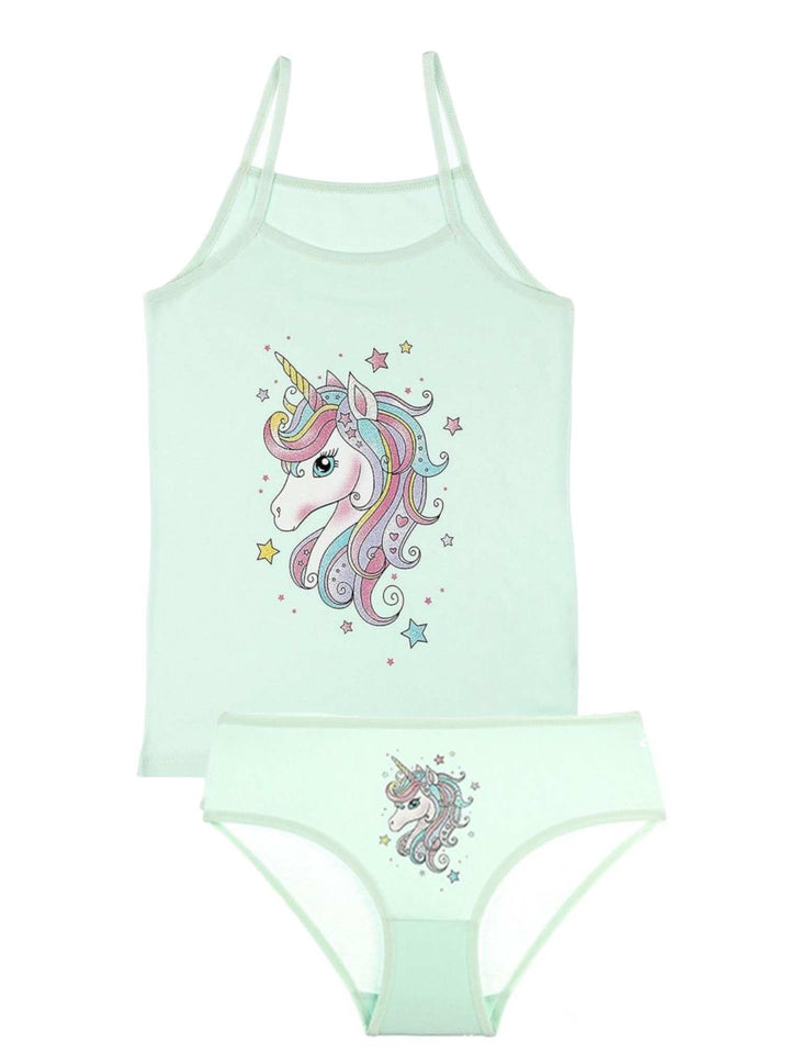 Παιδικό σετ, Unicorn, φανελάκι και σλιπάκι, για κορίτσια (10 - 11 ετών) | Anelia Fashion Shop - anelia.gr