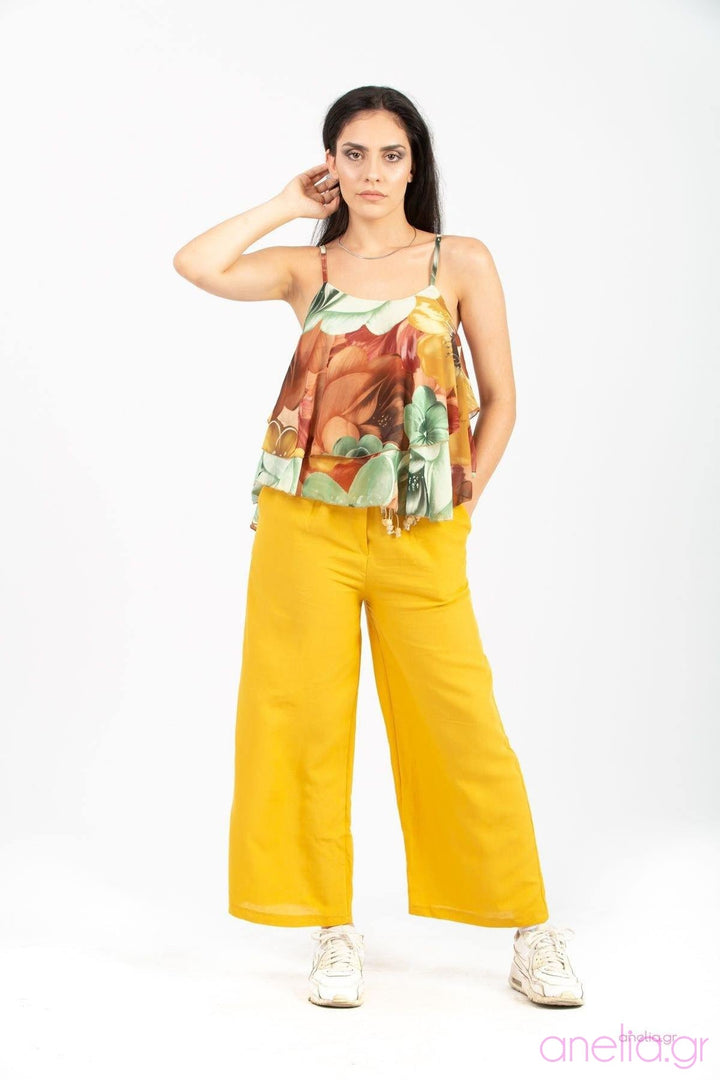 Παντελόνι ζιπ κιλότ | Anelia Fashion Shop - anelia.gr