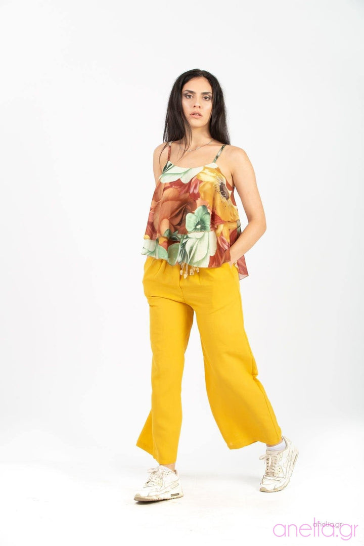 Παντελόνι ζιπ κιλότ | Anelia Fashion Shop - anelia.gr