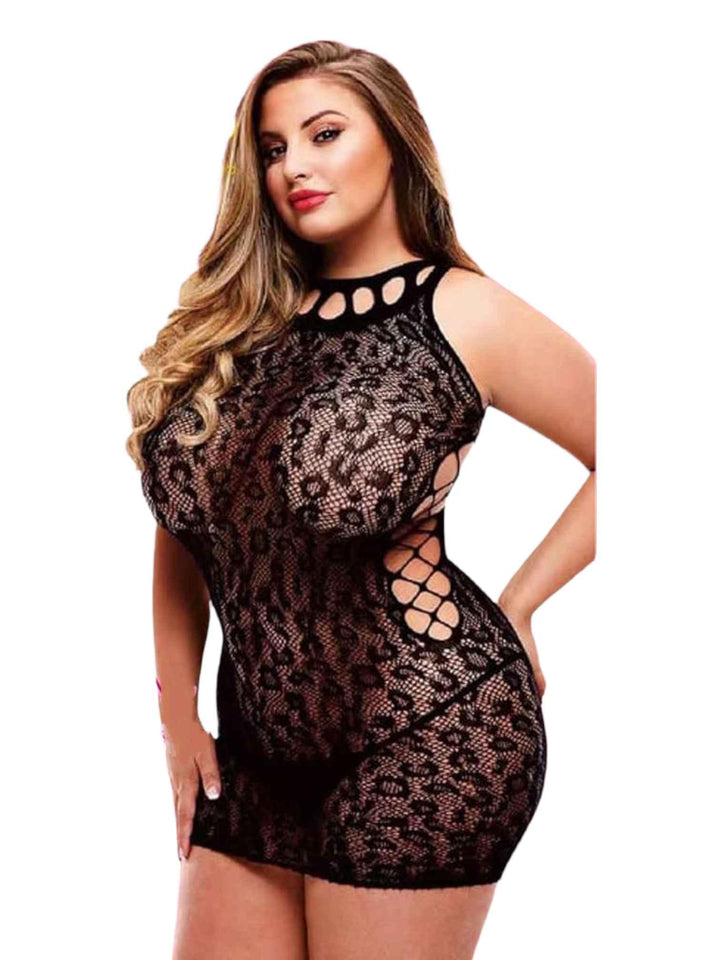 Σέξυ ολόσωμο καλσόν - plus size | Anelia Fashion Shop - anelia.gr