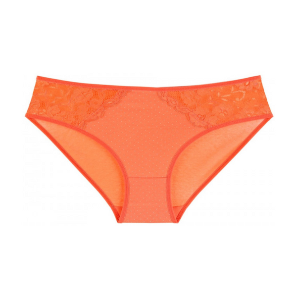 Σλιπ 2/4 Πουα με δαντέλα - Donella | Anelia Fashion Shop - anelia.gr
