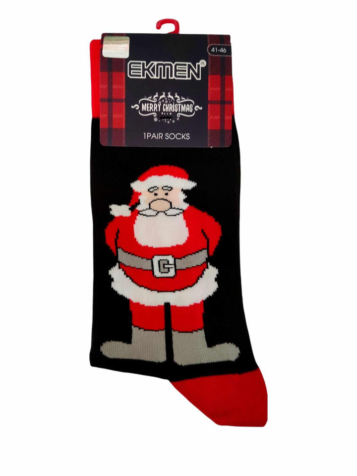 Χριστουγεννιάτικες Κάλτσες - Santa (41-46) | Anelia Fashion Shop - anelia.gr